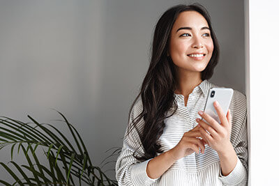 Woman Smiling